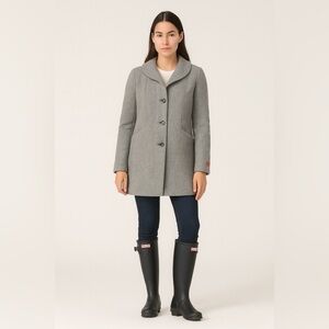 Wilfred Gray Wool Cashmere Blend Coat Women’s Elegant Classic Jacket Size Small